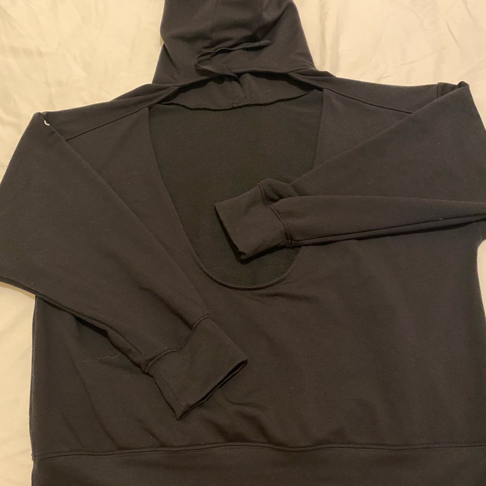 ALO long sleeve hoodie with cut out